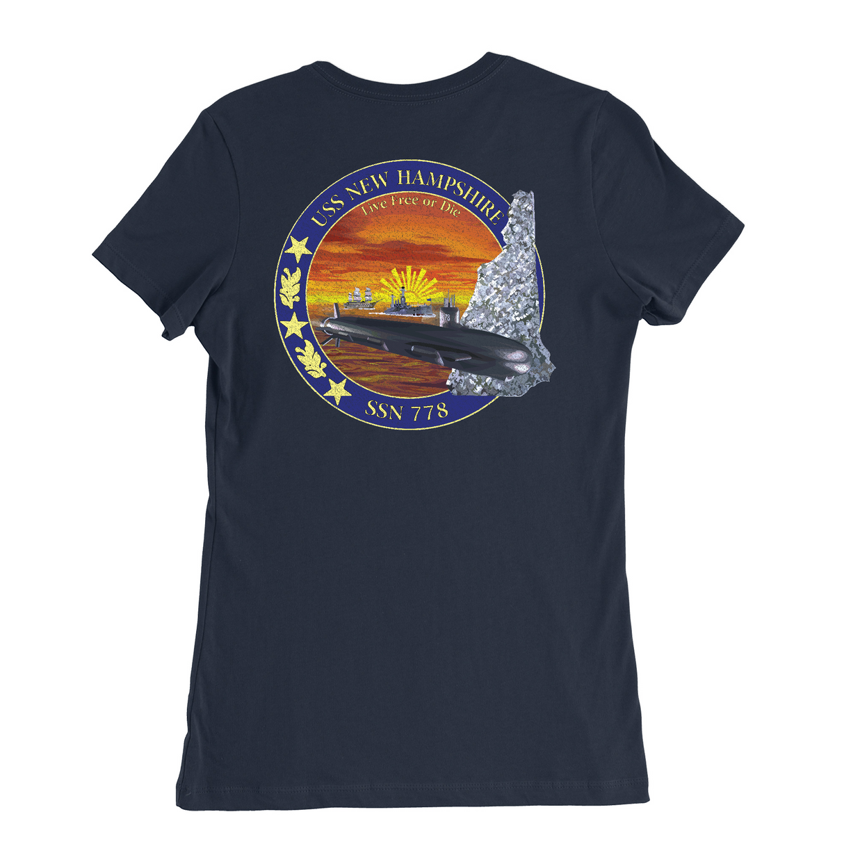 Womens Medium Navy Style_T-Shirt