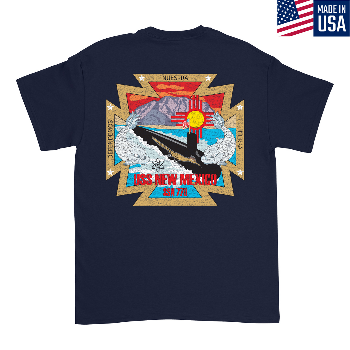 Mens Medium Dark Navy Style_T-Shirt