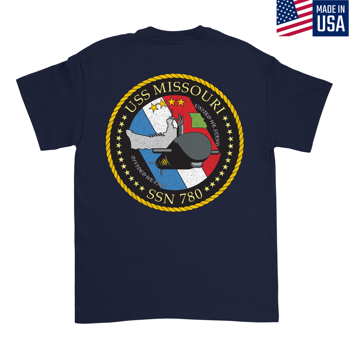 Mens Medium Dark Navy Style_T-Shirt