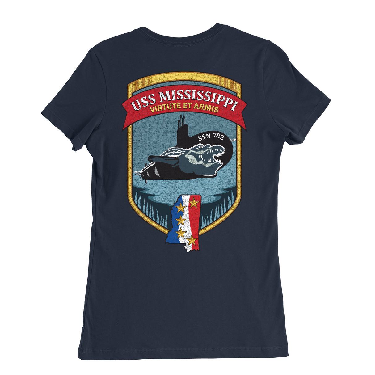 Womens Medium Navy Style_T-Shirt
