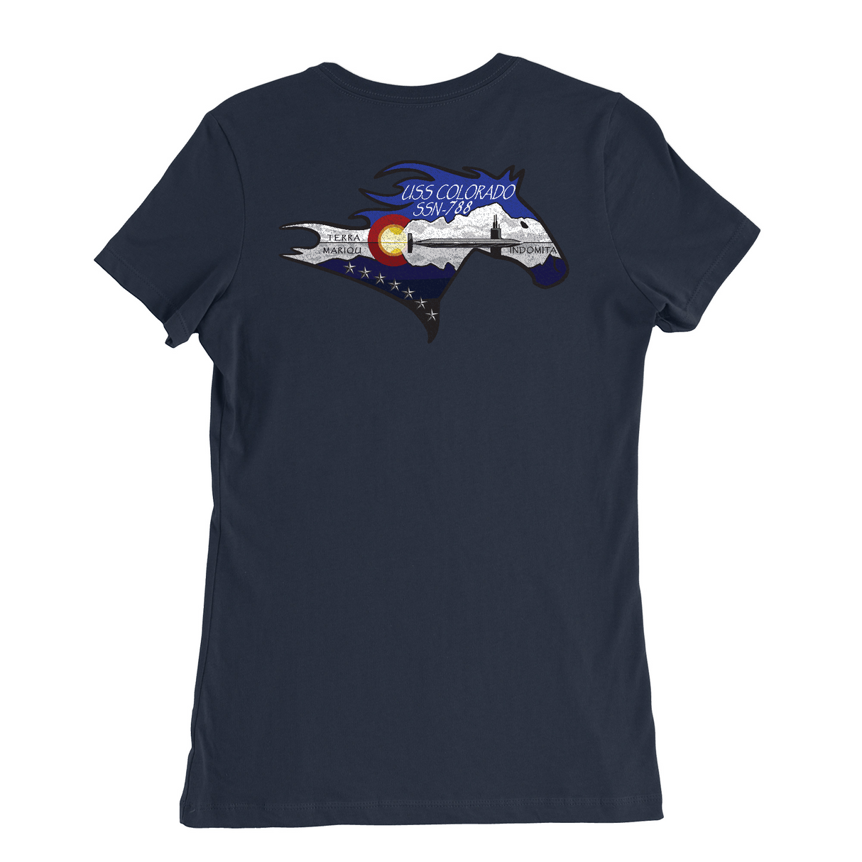 Womens Medium Navy Style_T-Shirt