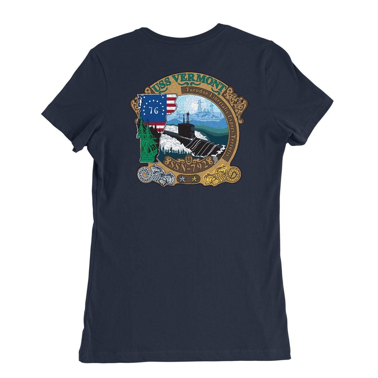 Womens Medium Navy Style_T-Shirt