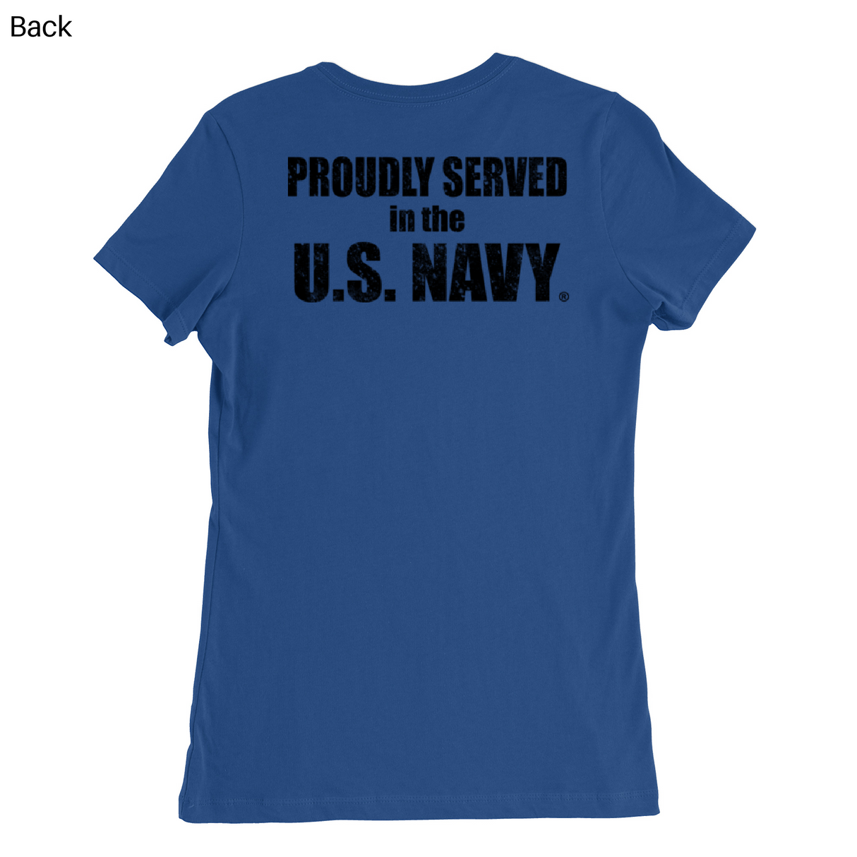 Womens Medium True Royal Style_T-Shirt