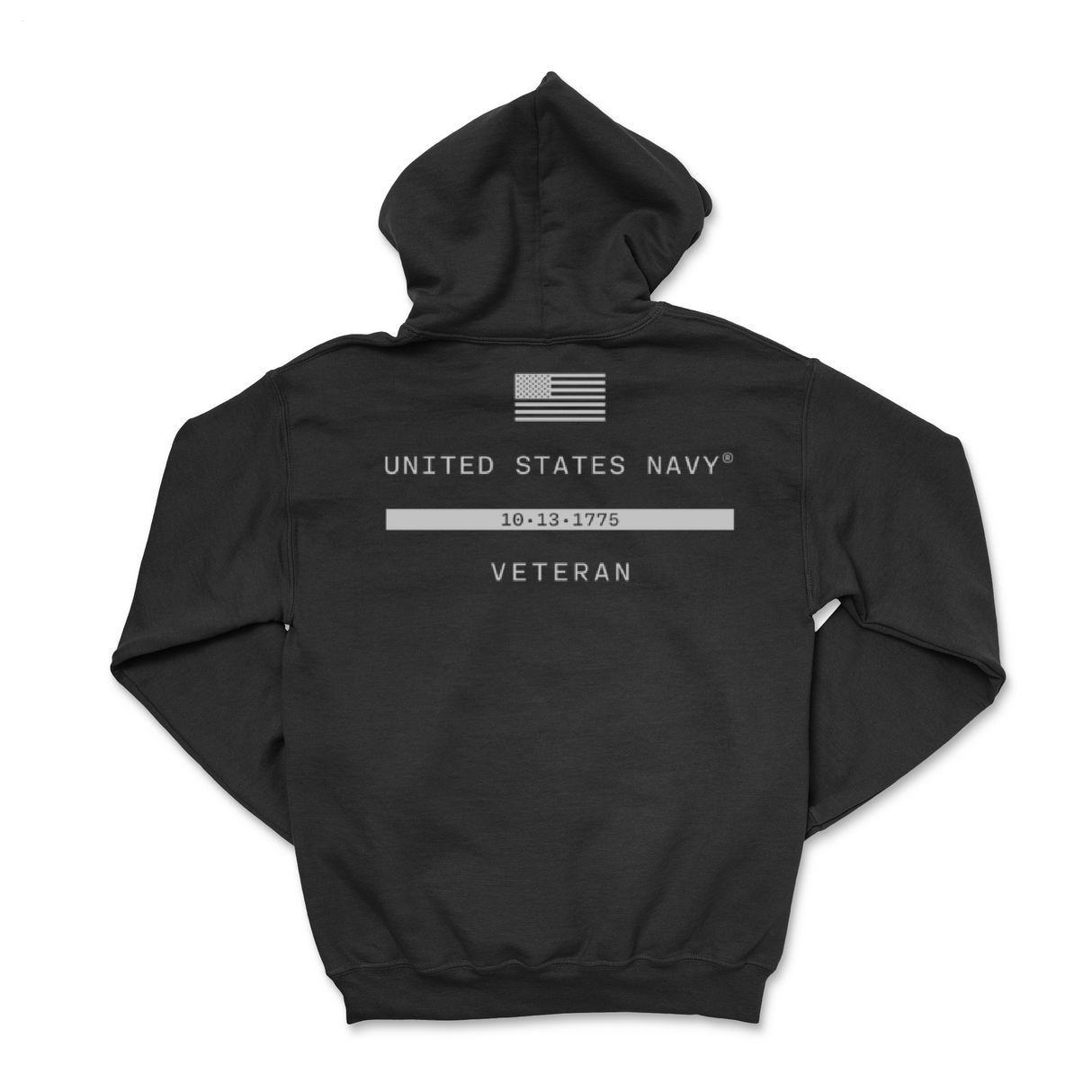 Navy Veteran Streamline Men's Hoodie