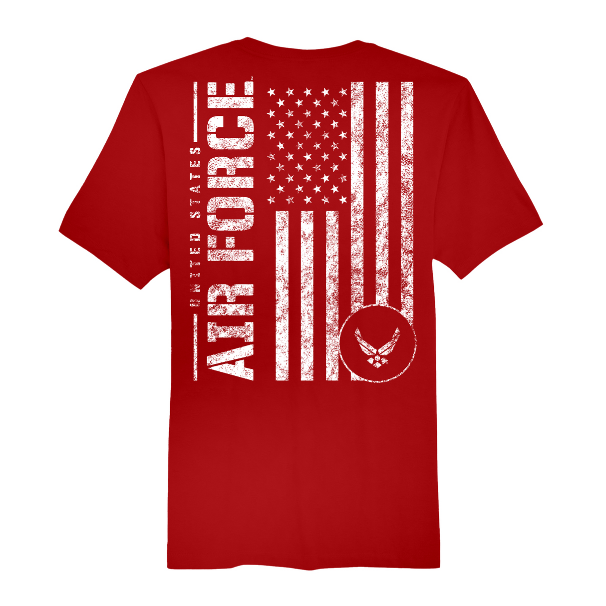 Mens Medium Red Short Sleeve Tee