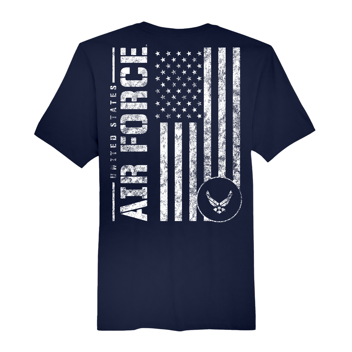 Mens Medium Navy Short Sleeve Tee