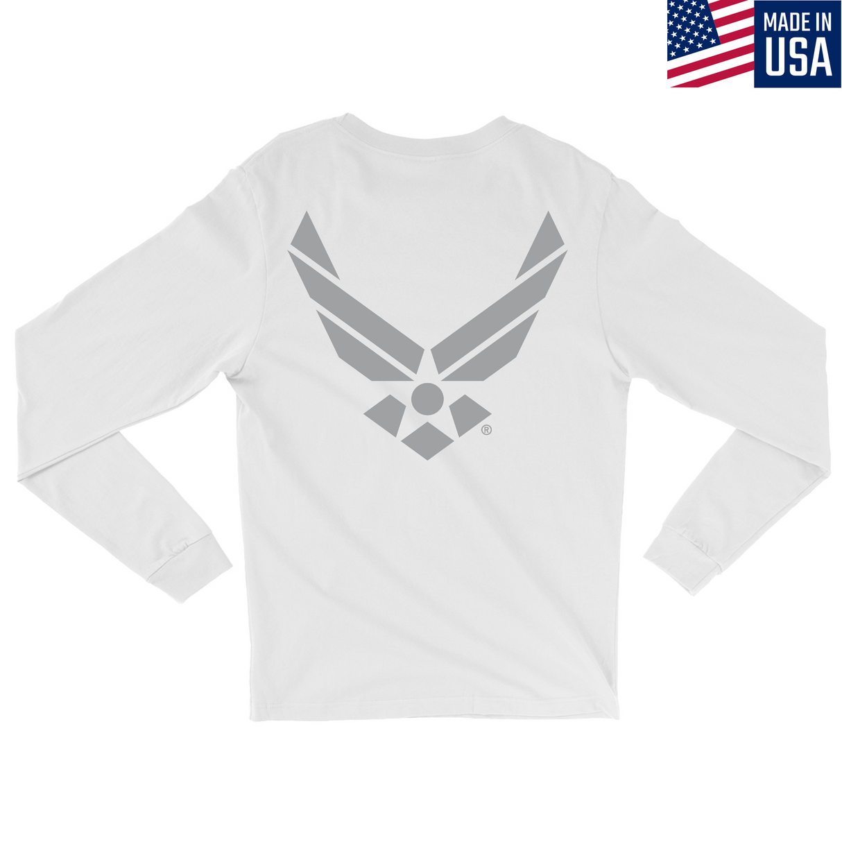 Mens Medium White Style_Long Sleeve