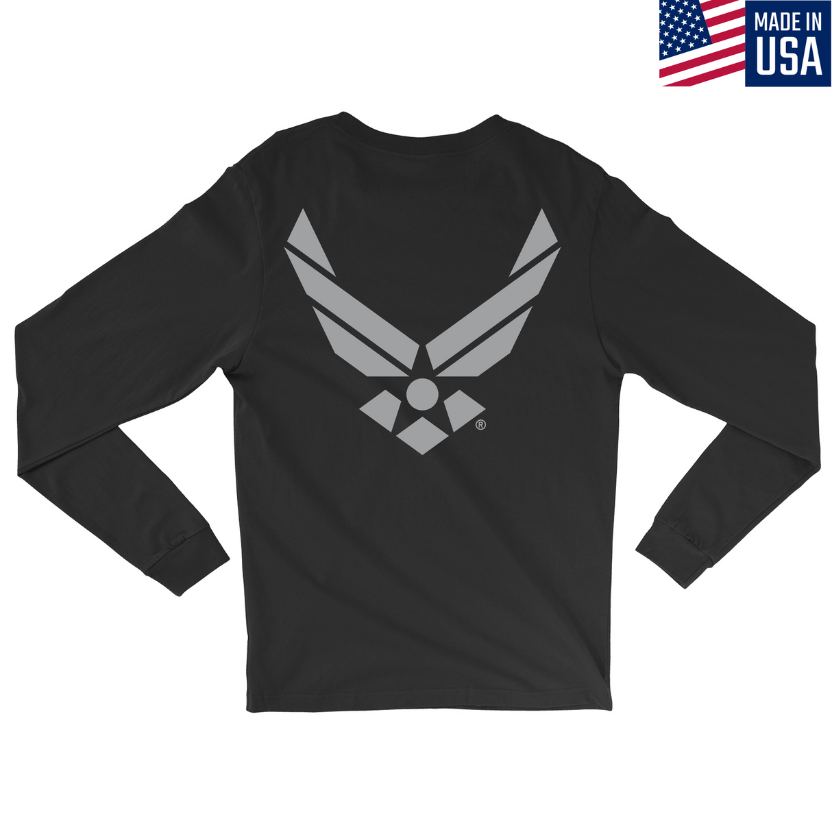 Mens Medium Black Style_Long Sleeve