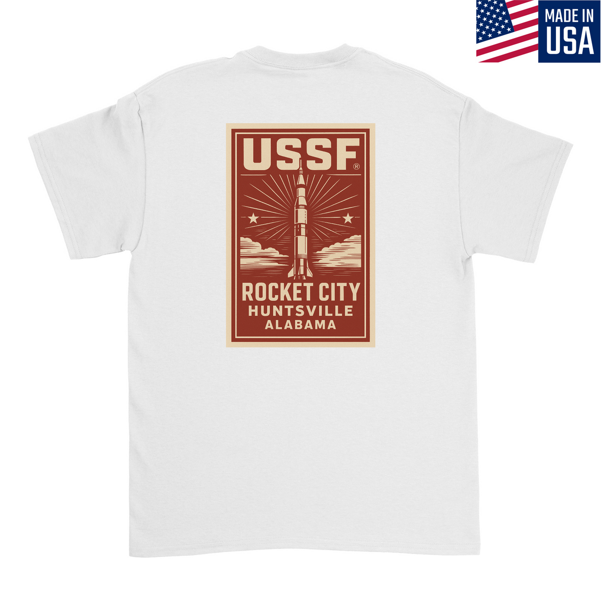 Mens Medium White Style_T-Shirt