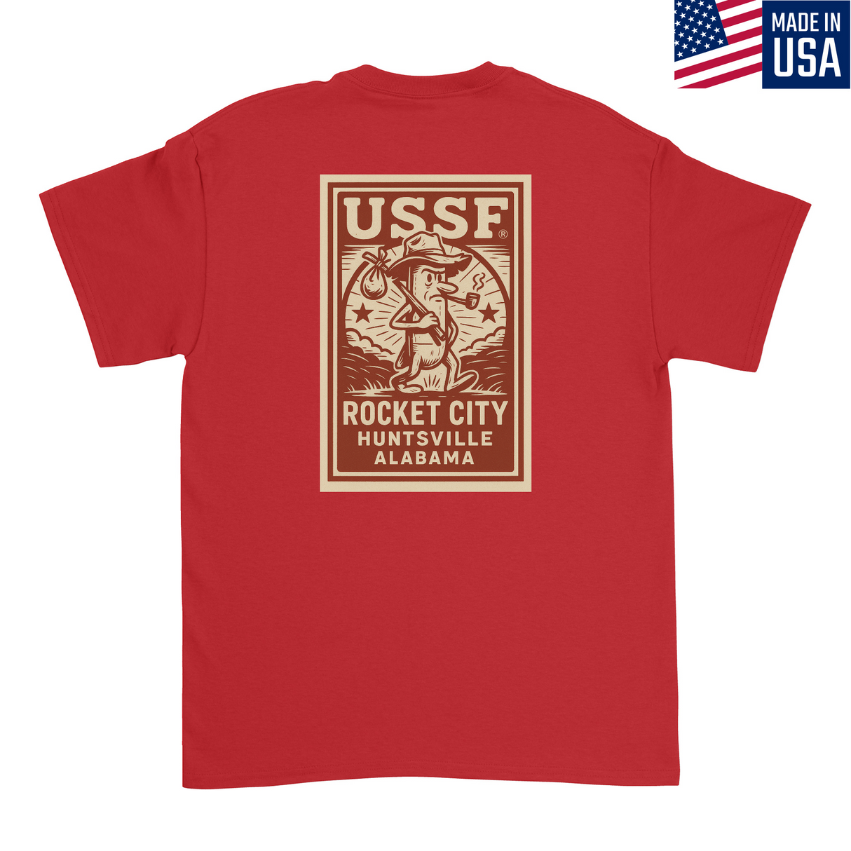 Mens Medium Red Style_T-Shirt