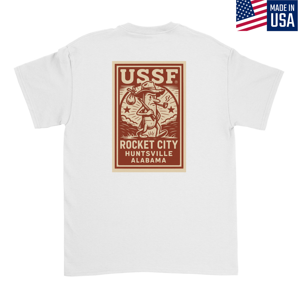 Mens Medium White Style_T-Shirt