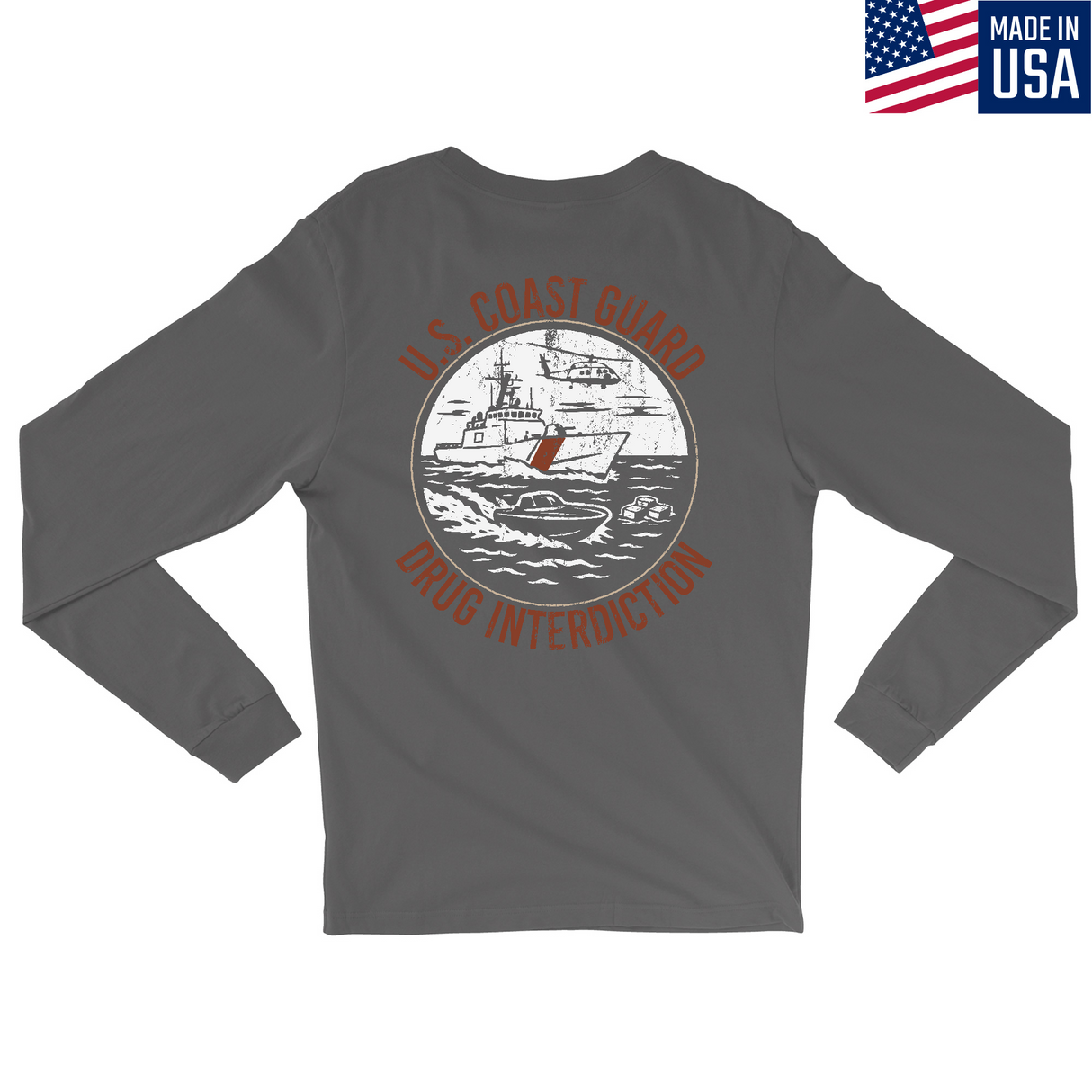 Mens Medium Charcoal Style_Long Sleeve