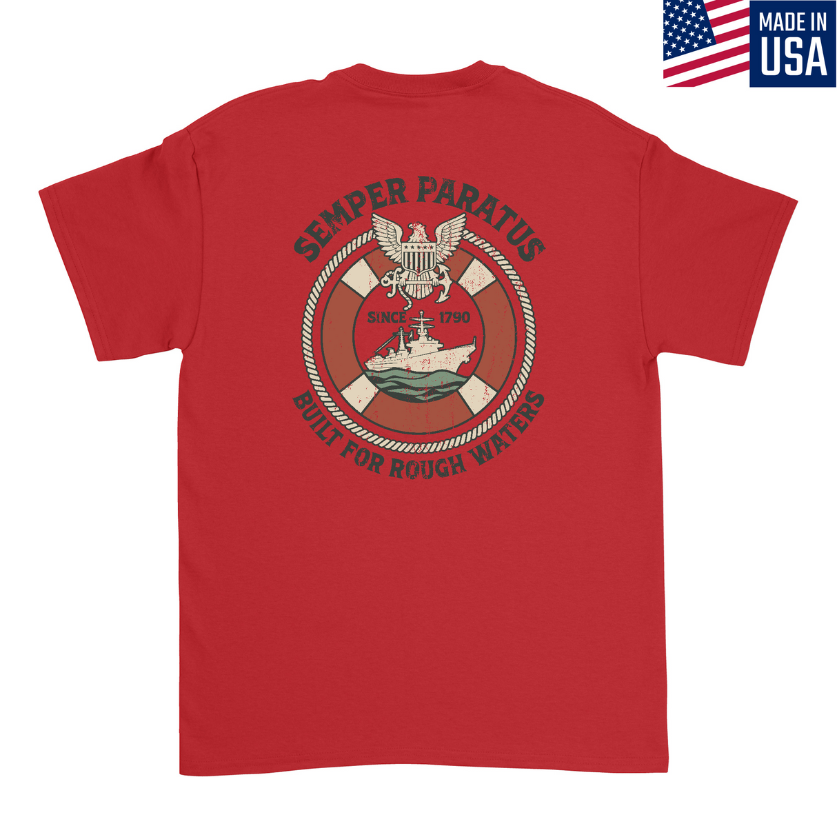 Mens Medium Red Style_T-Shirt