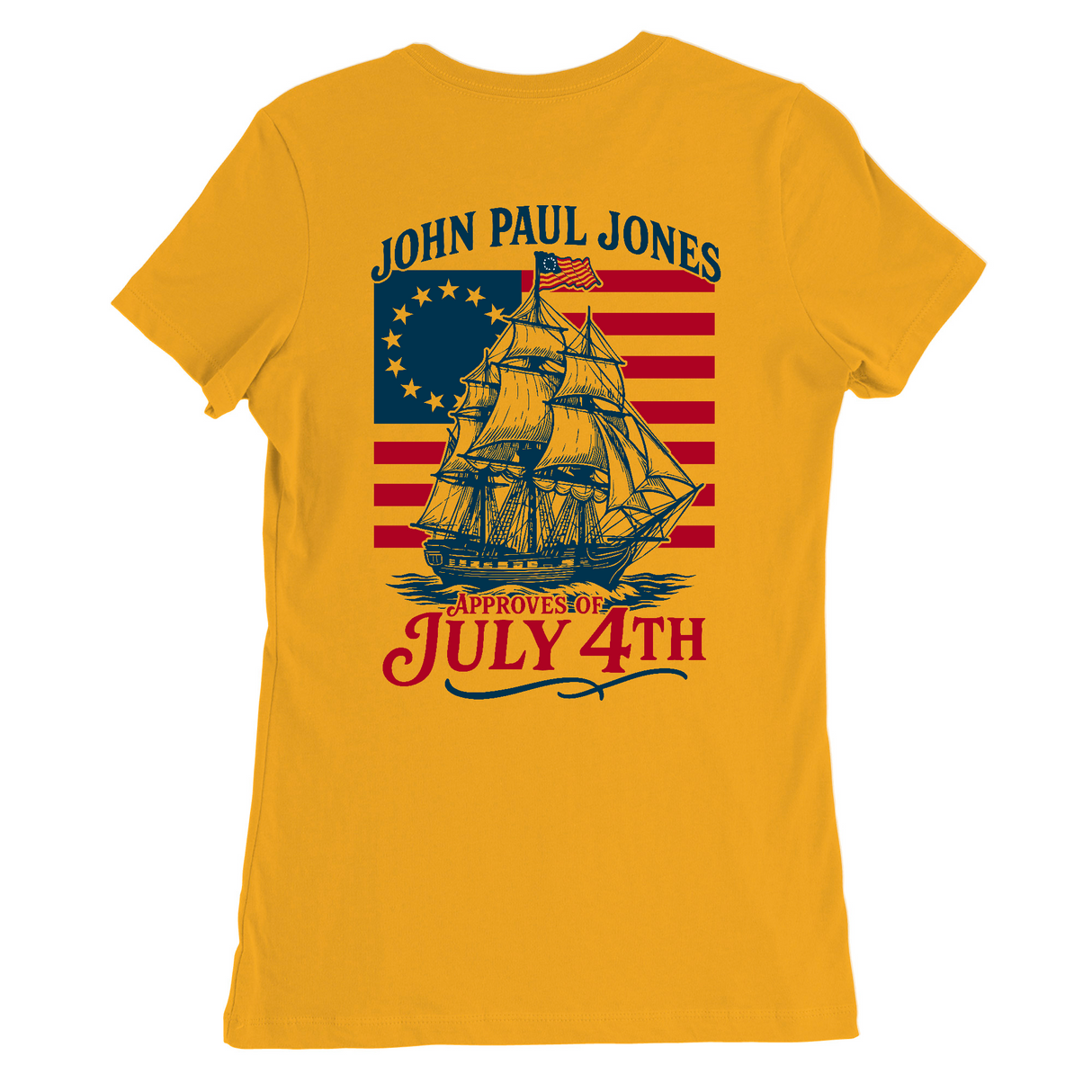 Womens Medium Yellow Style_T-Shirt