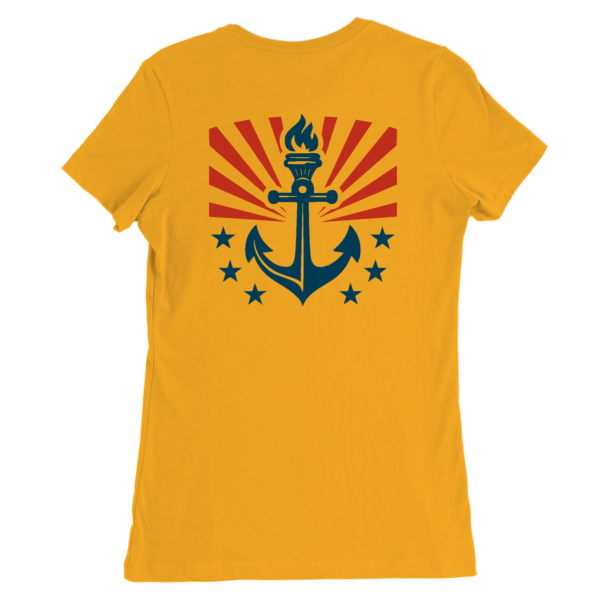 Womens Medium Yellow Style_T-Shirt