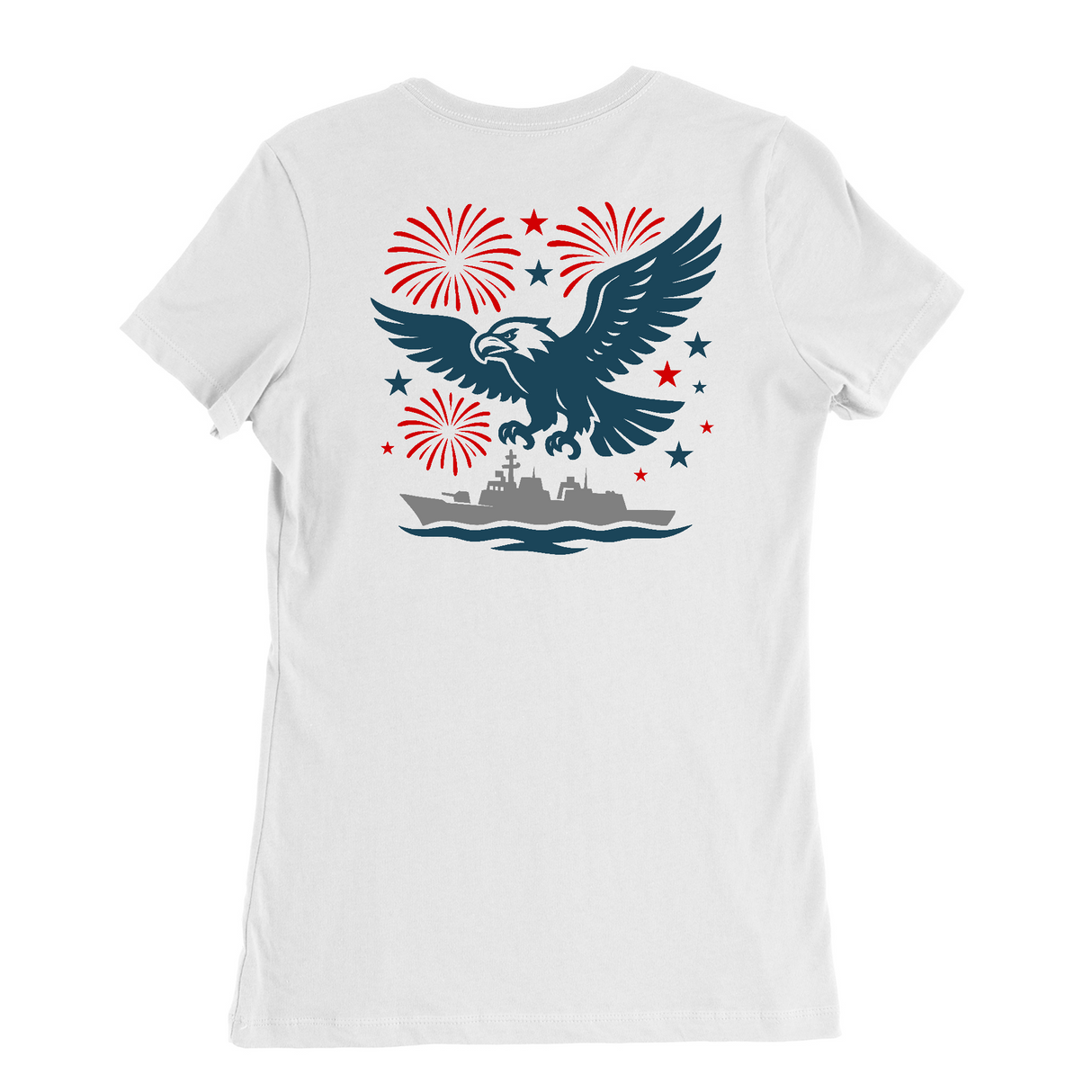 Womens Medium White Style_T-Shirt