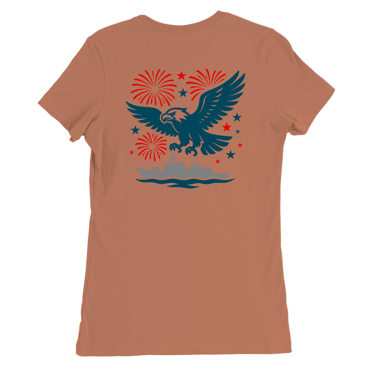 Womens Medium Brown Style_T-Shirt