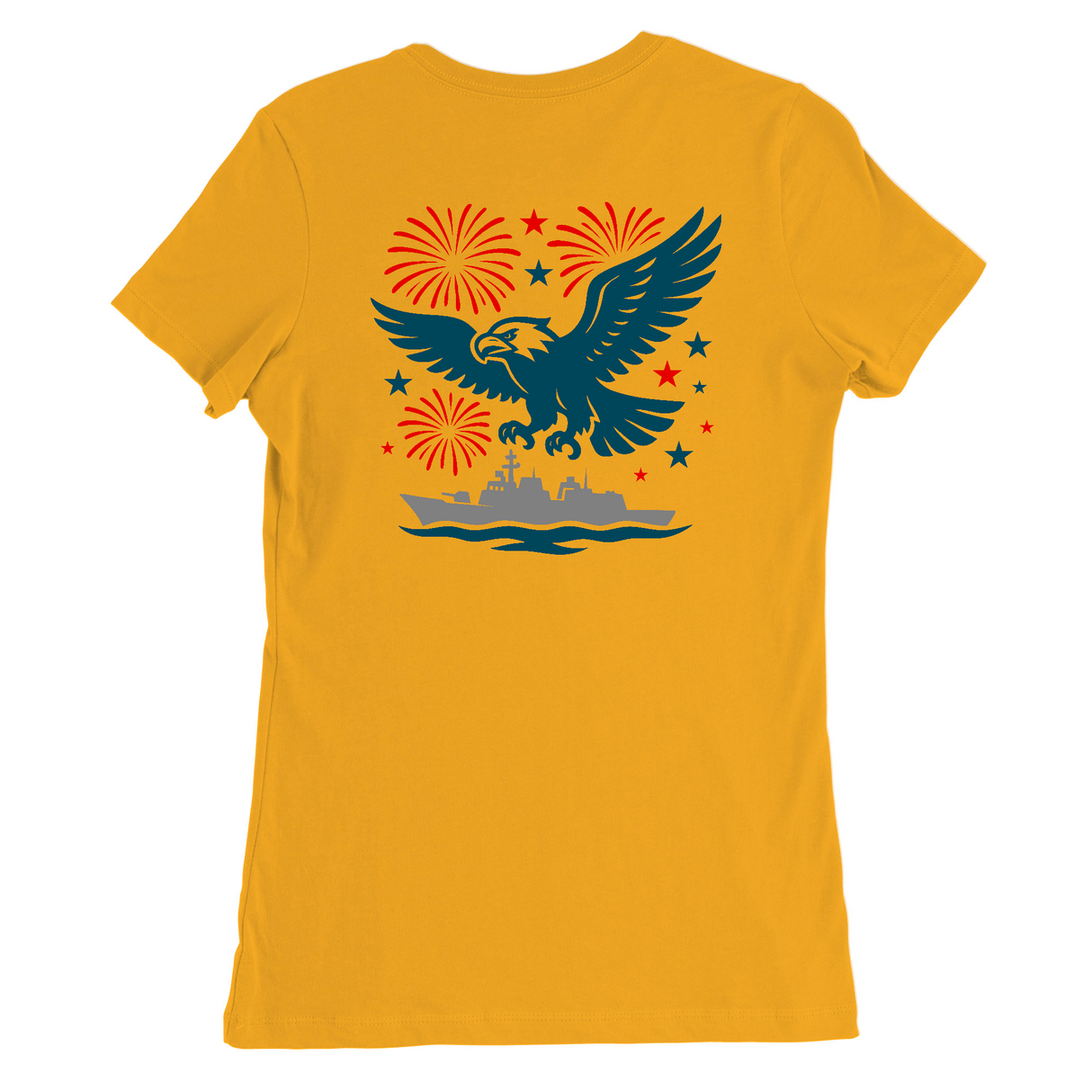 Womens Medium Yellow Style_T-Shirt