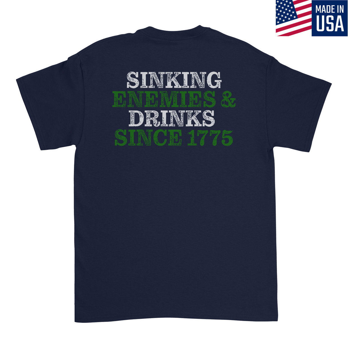 Mens Medium Dark Navy Style_T-Shirt