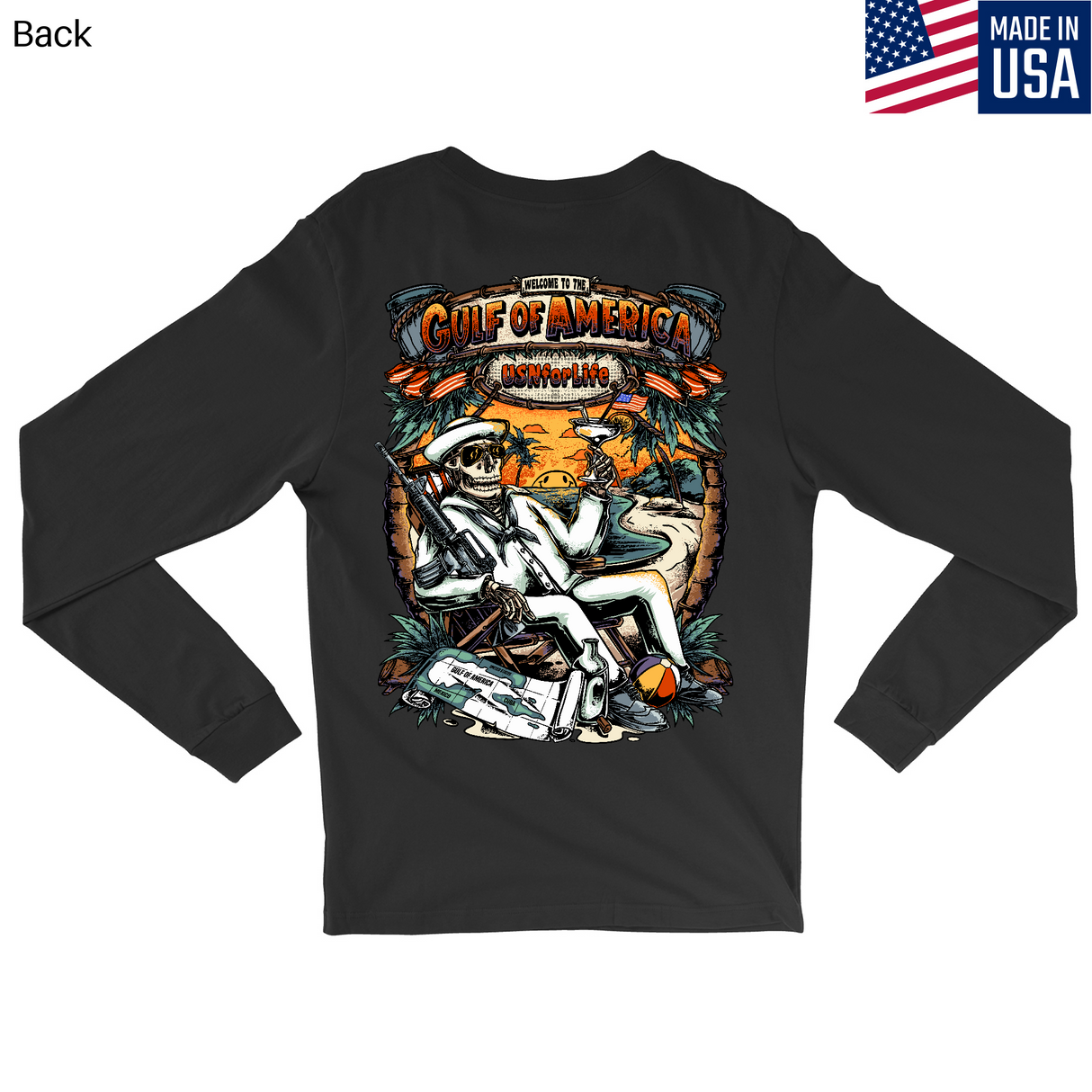 Mens Medium Black Style_Long Sleeve