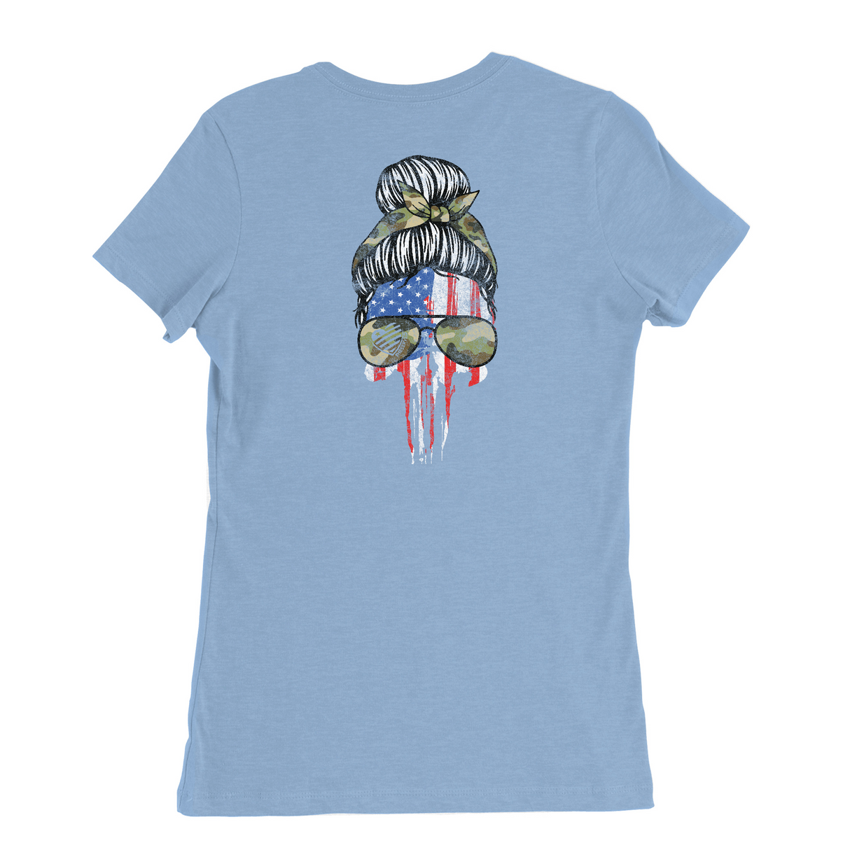 Womens Medium Carolina Blue Style_T-Shirt