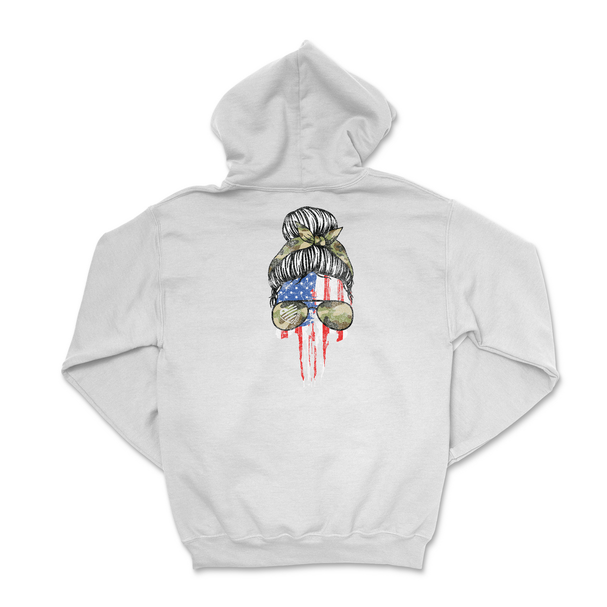 Mens Medium White Style_Hoodie