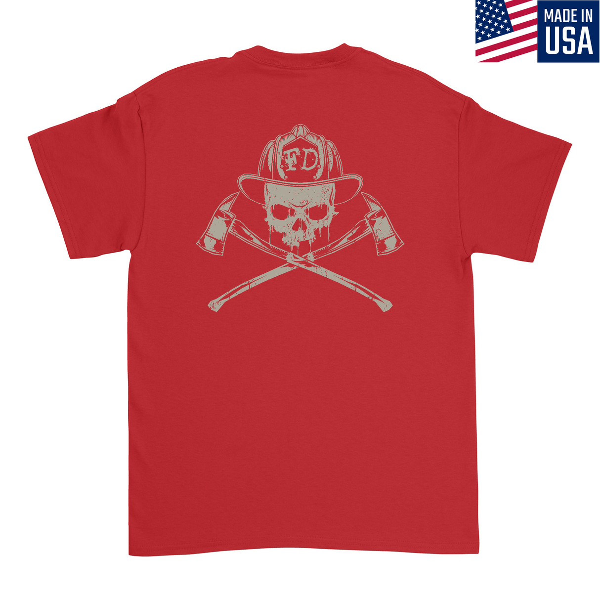 Mens Medium Red Style_T-Shirt