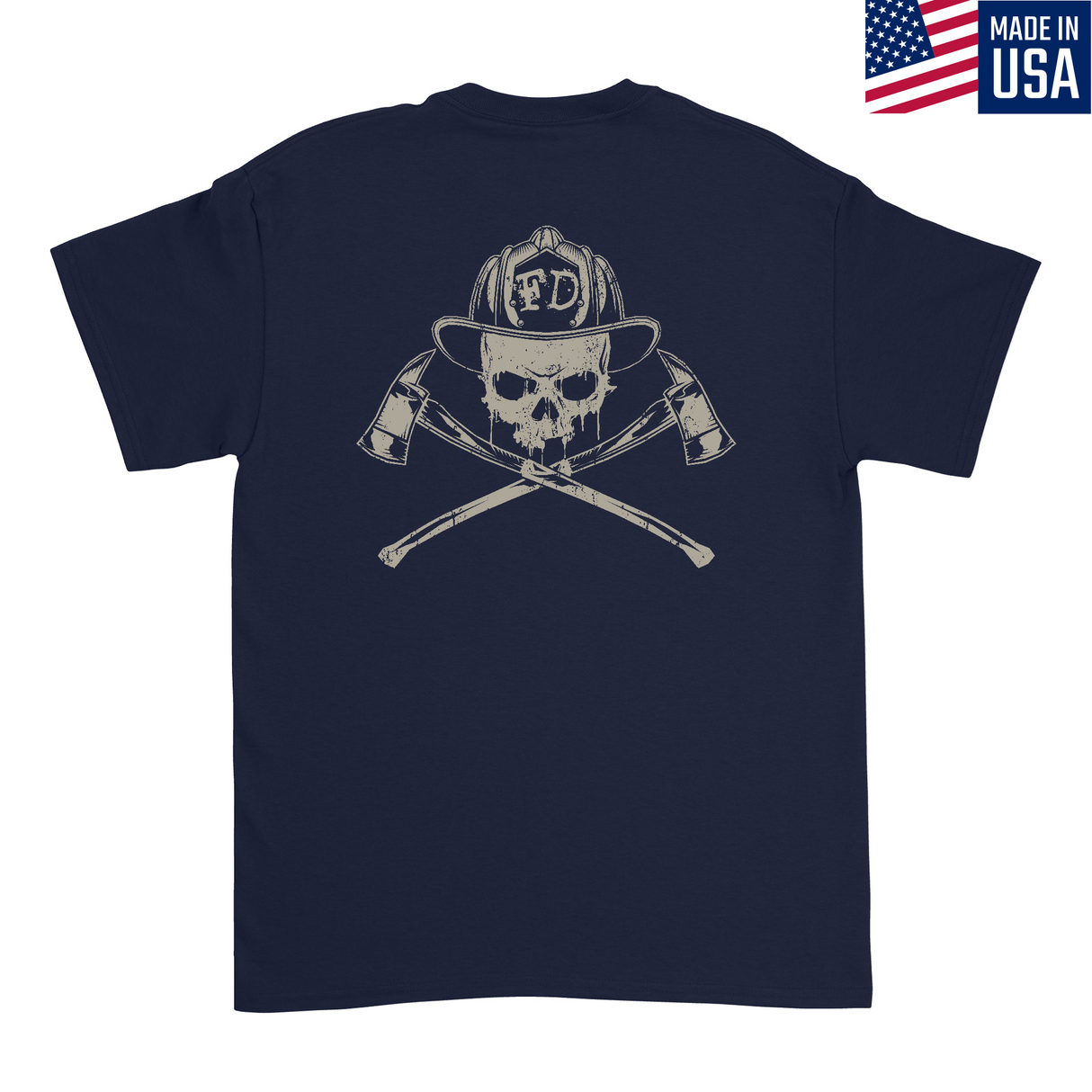 Mens Medium Dark Navy Style_T-Shirt