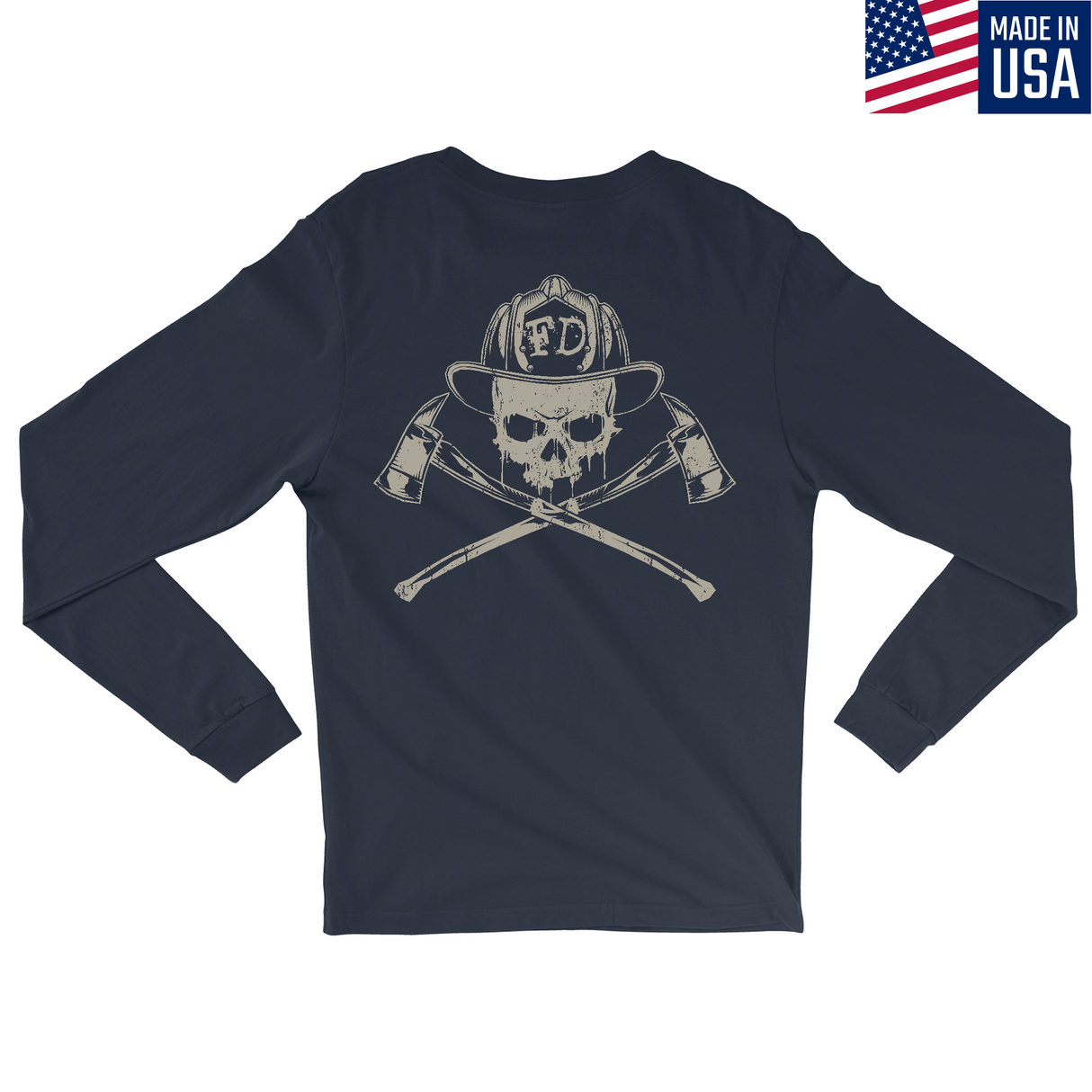 Mens Medium Navy Style_Long Sleeve