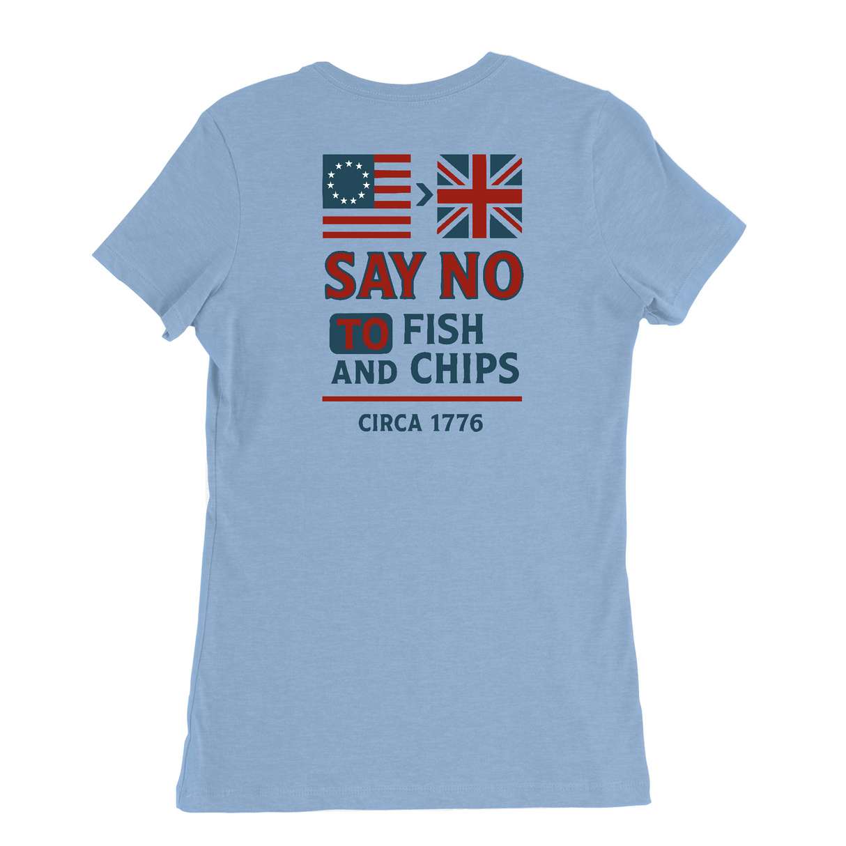 Womens Medium Carolina Blue Style_T-Shirt