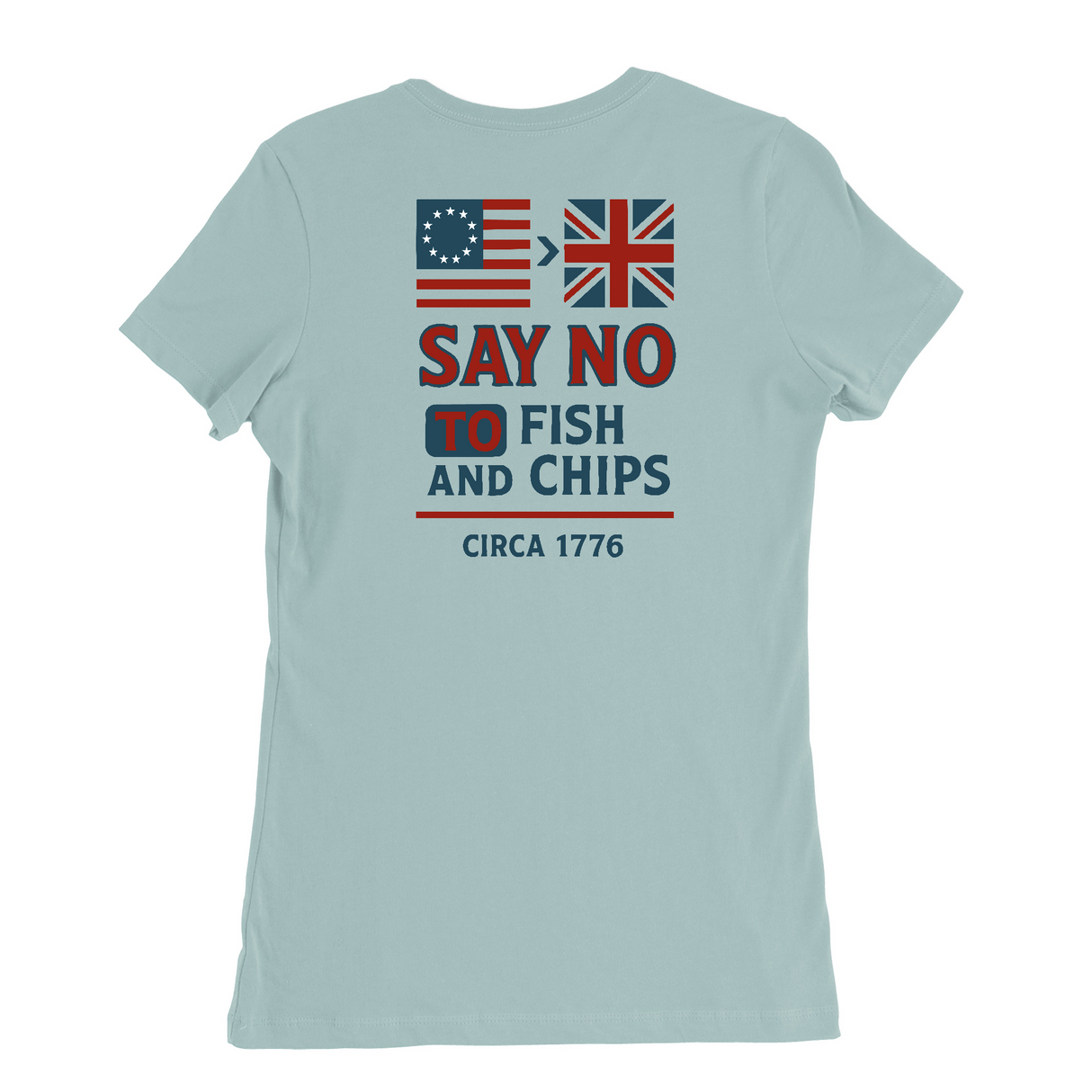 Womens Medium Deep Ocean Style_T-Shirt