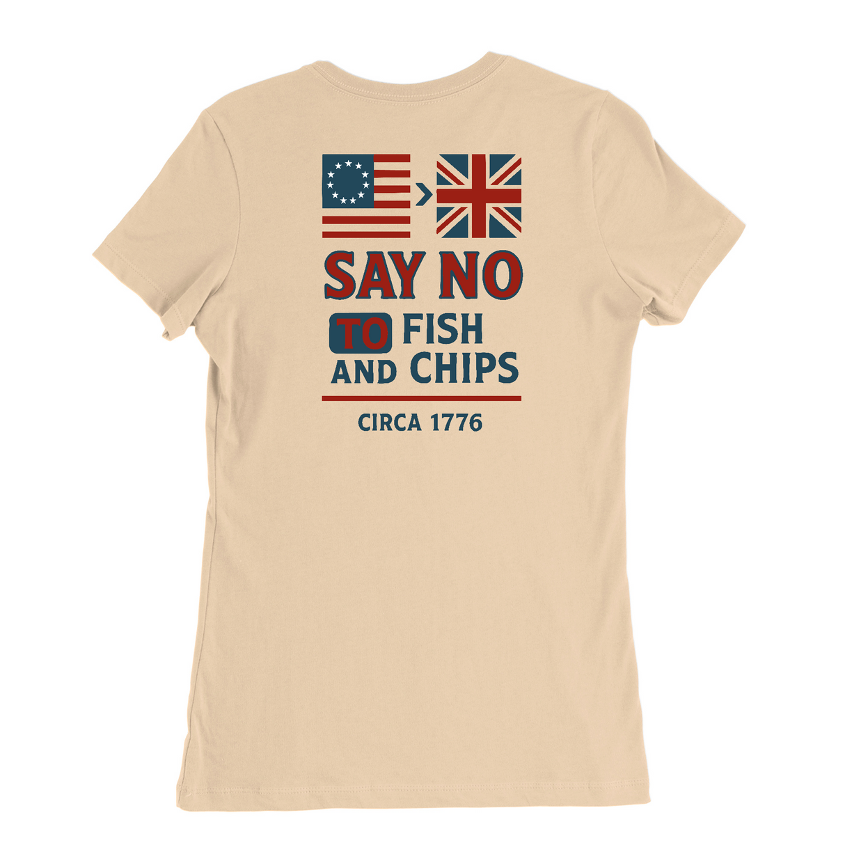 Womens Medium Sand Dune Style_T-Shirt