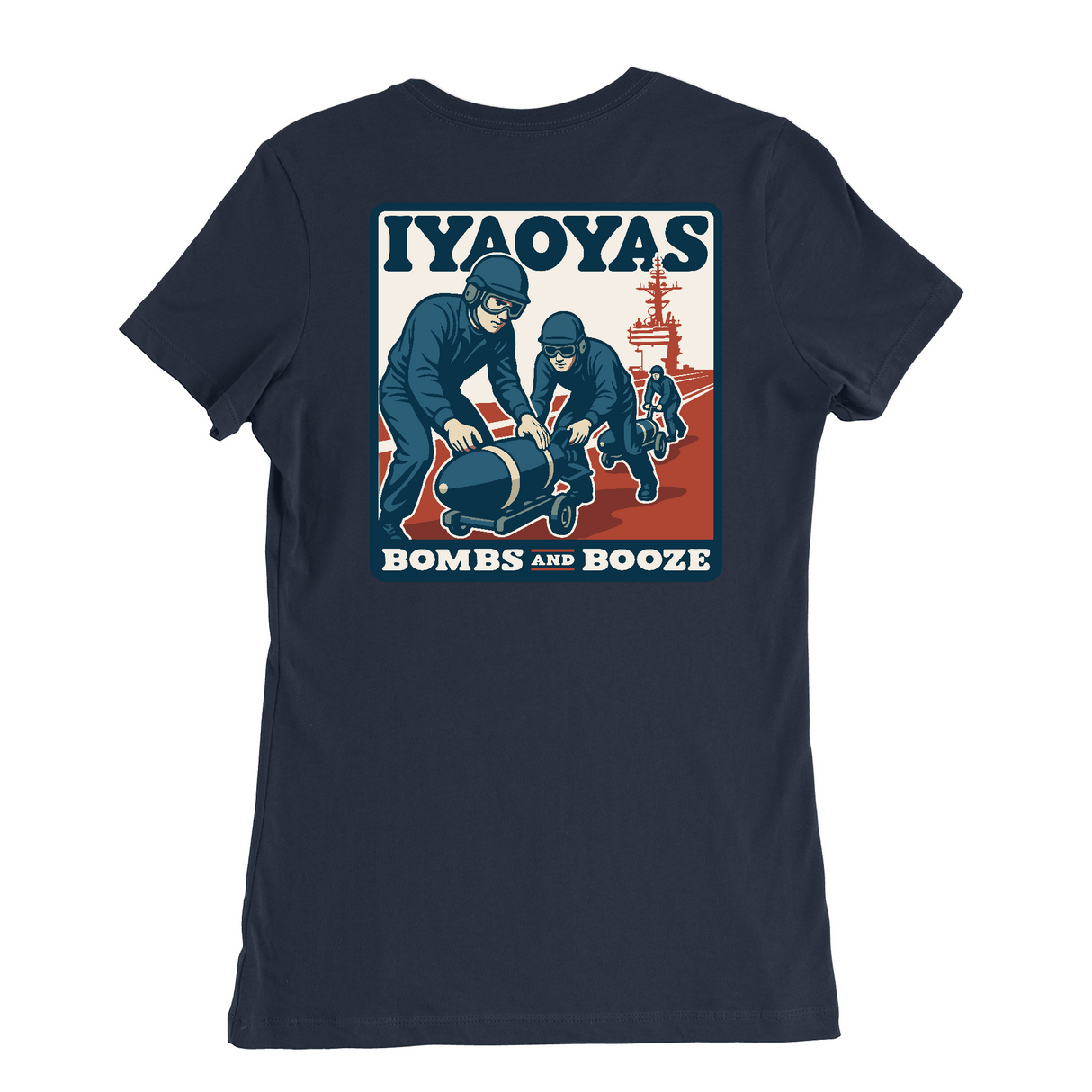 Womens Medium Navy Style_T-Shirt