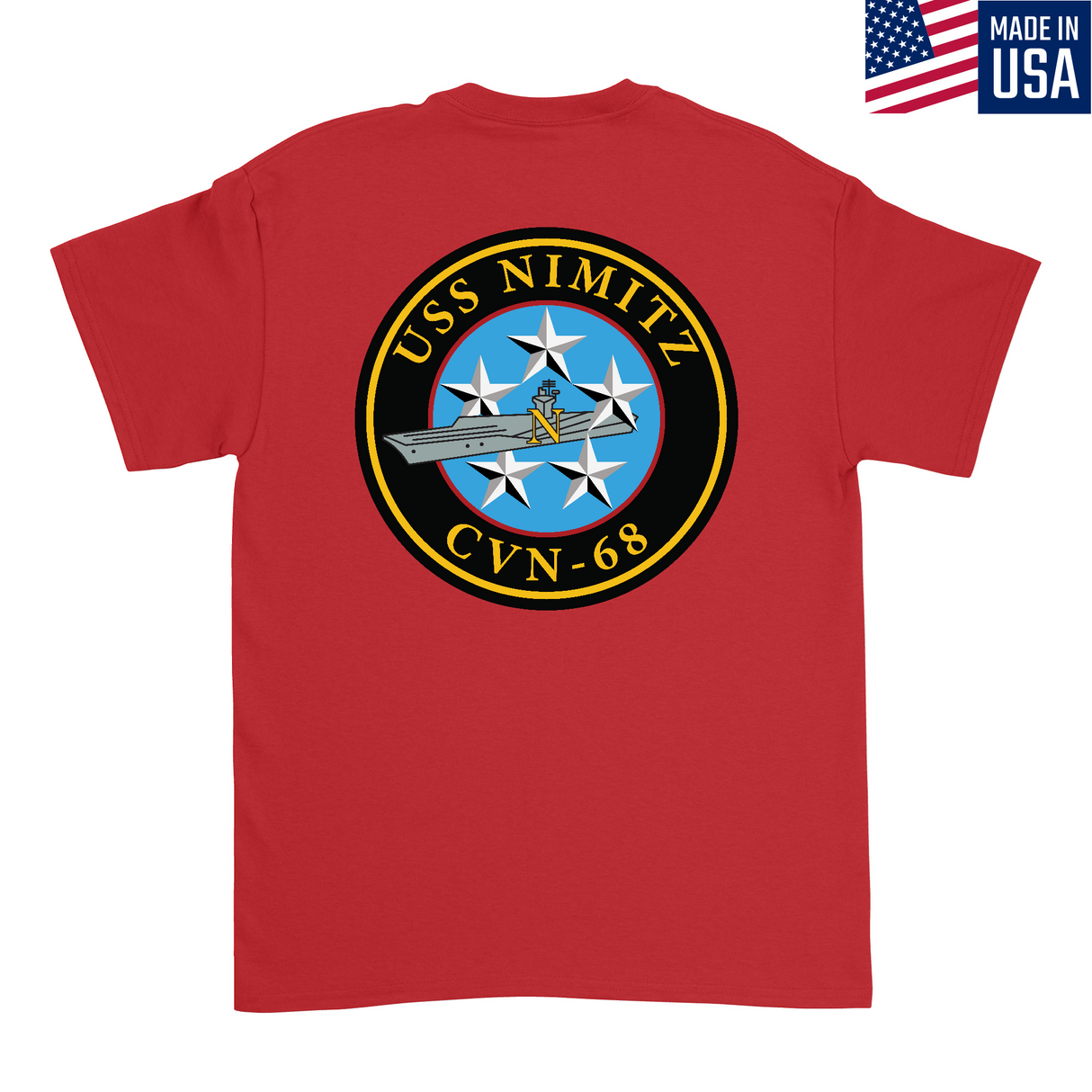 Mens Medium Red Style_T-Shirt