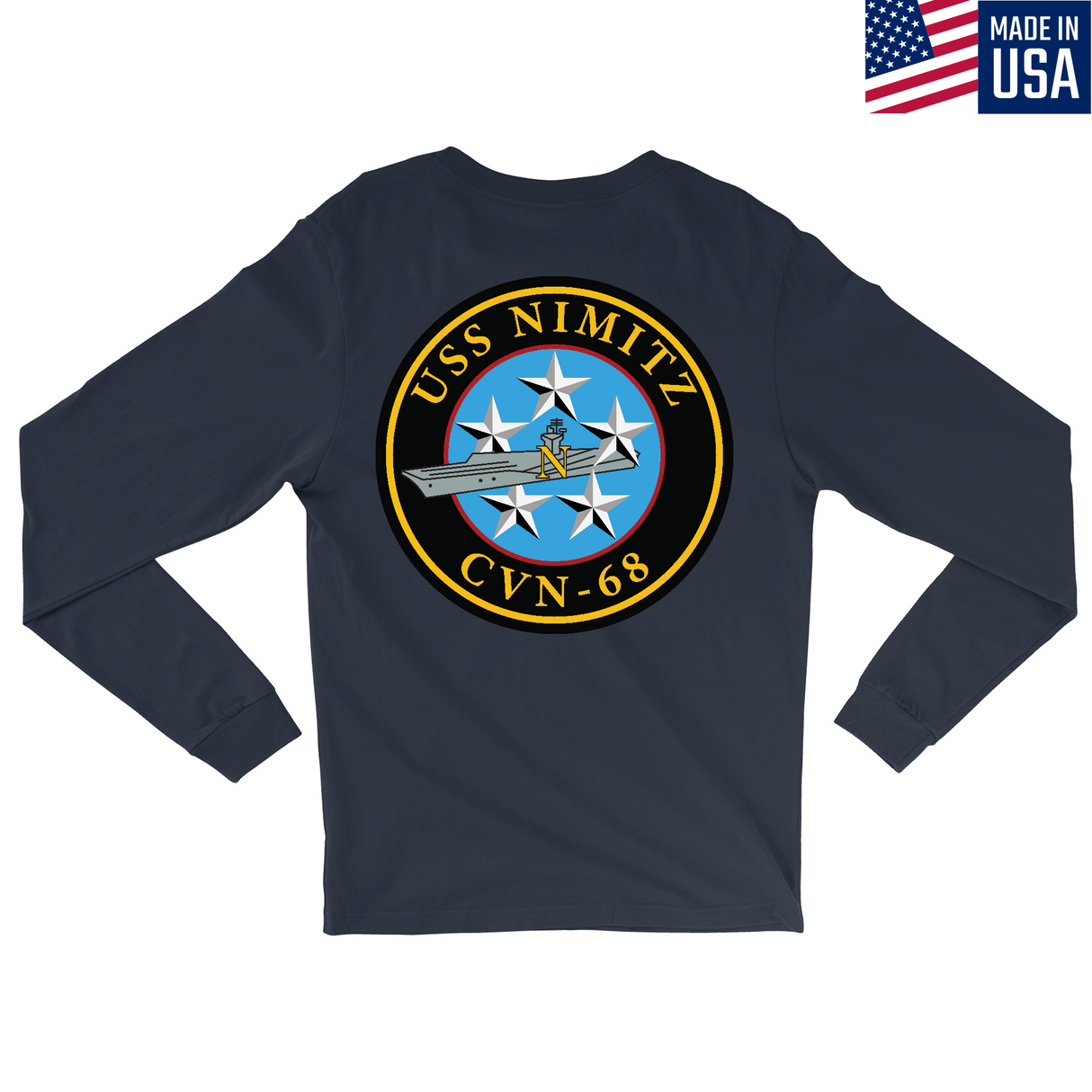 Mens Medium Navy Style_Long Sleeve