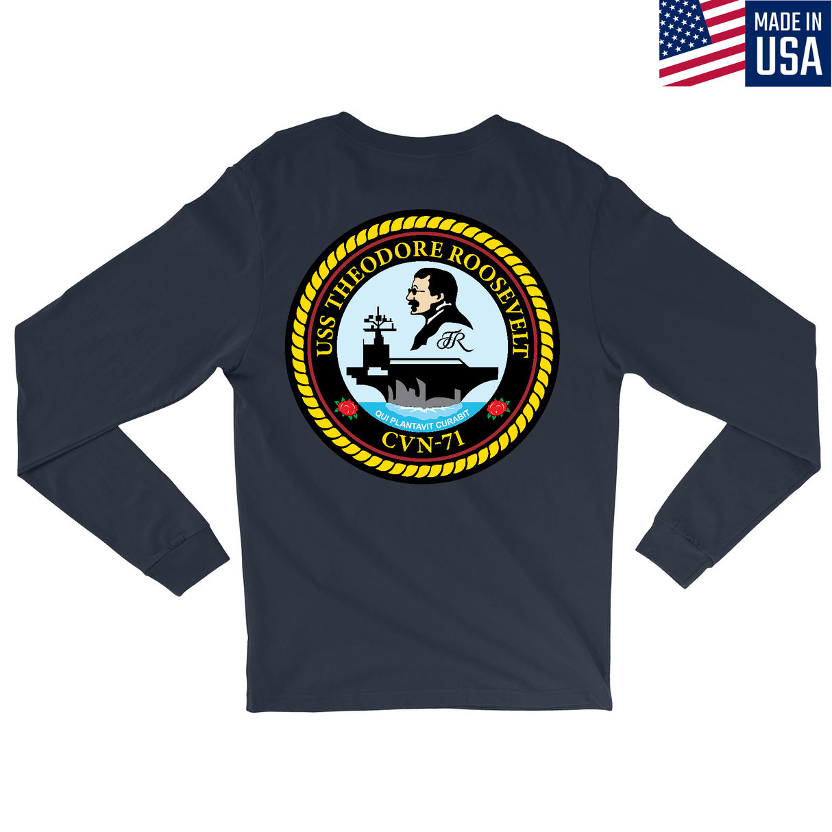 Mens Medium Navy Style_Long Sleeve