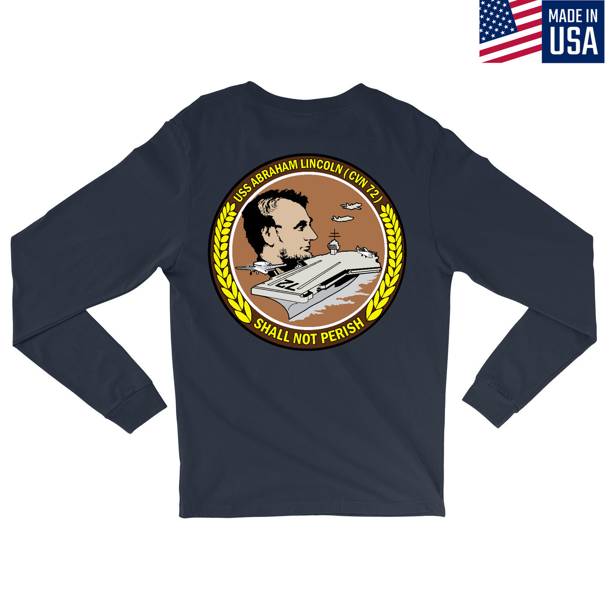 Mens Medium Navy Style_Long Sleeve