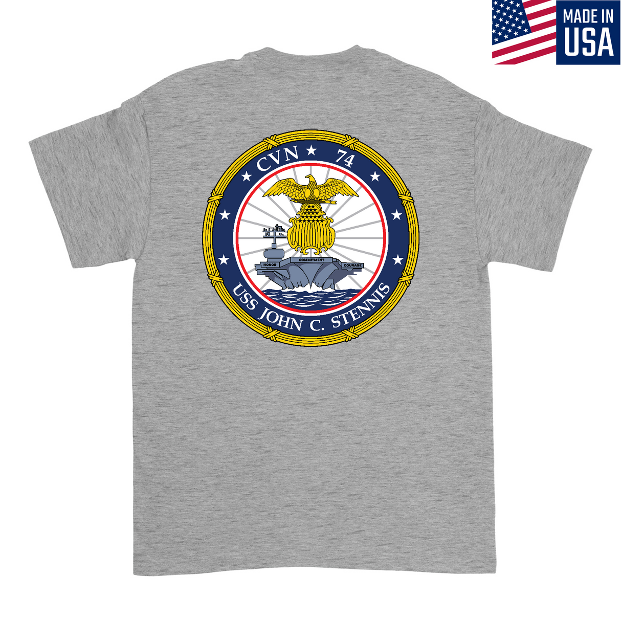 Mens Medium Dark Ash Style_T-Shirt