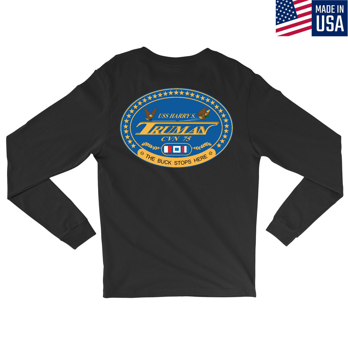 Mens Medium Black Style_Long Sleeve