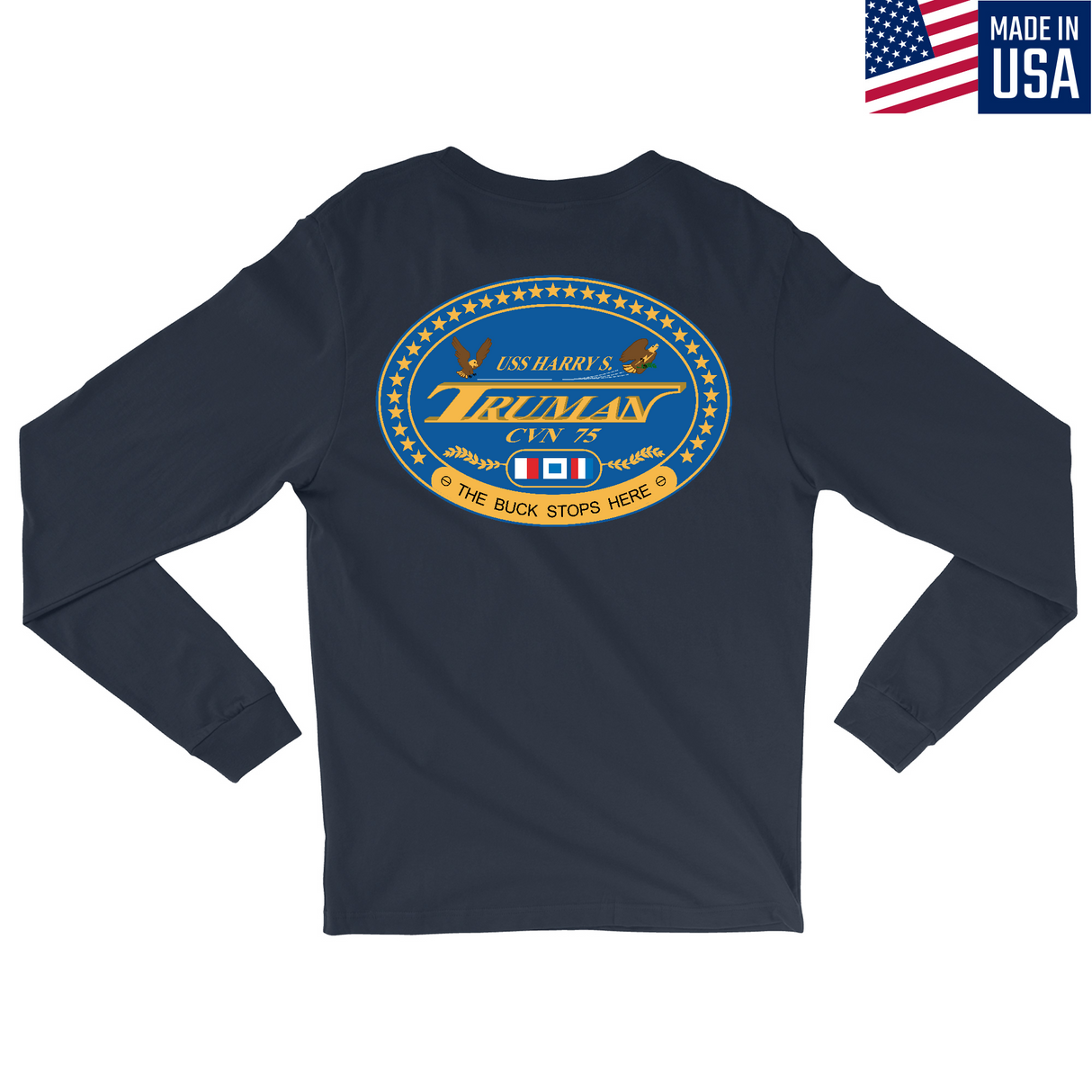 Mens Medium Navy Style_Long Sleeve