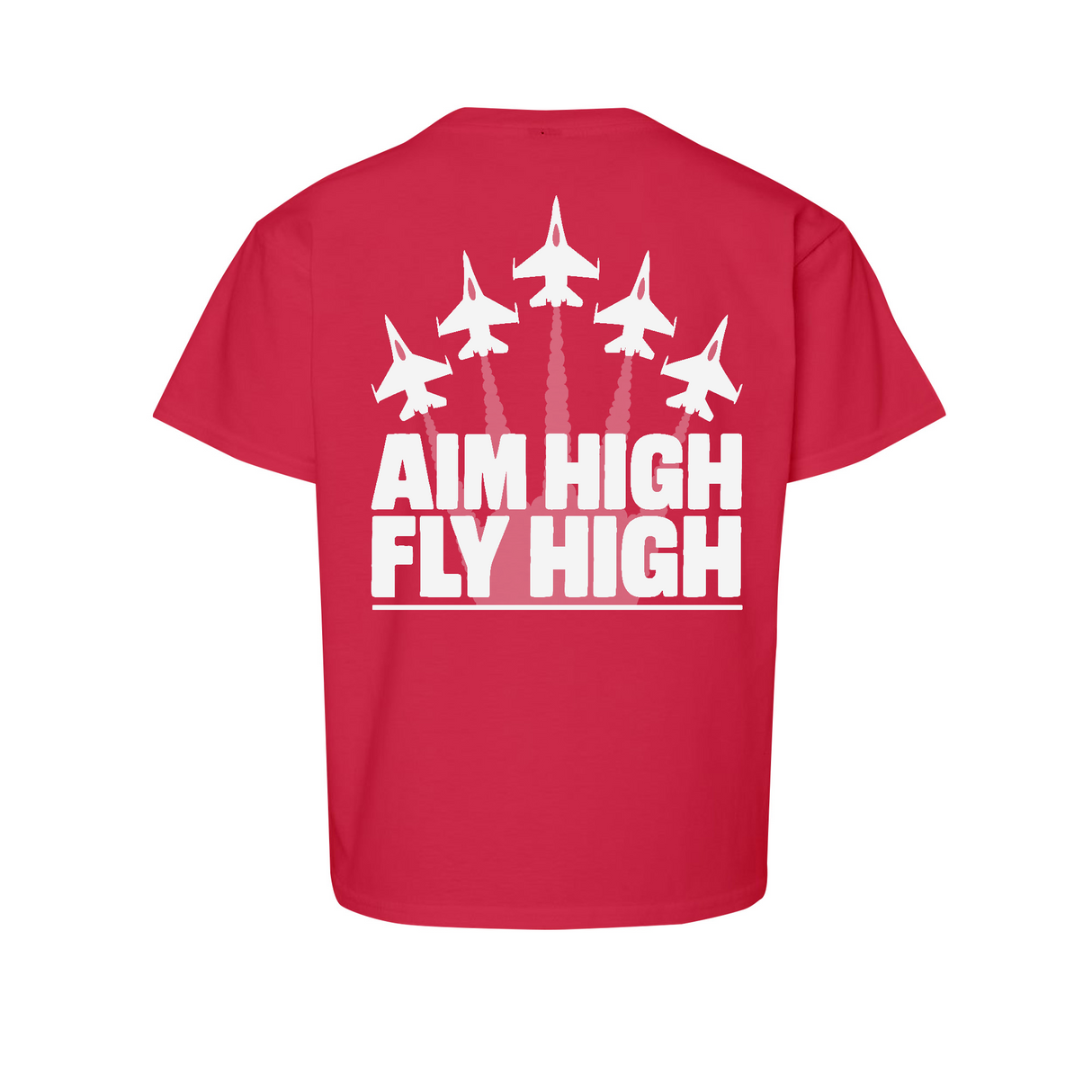 Kids Medium Red Style_T-Shirt