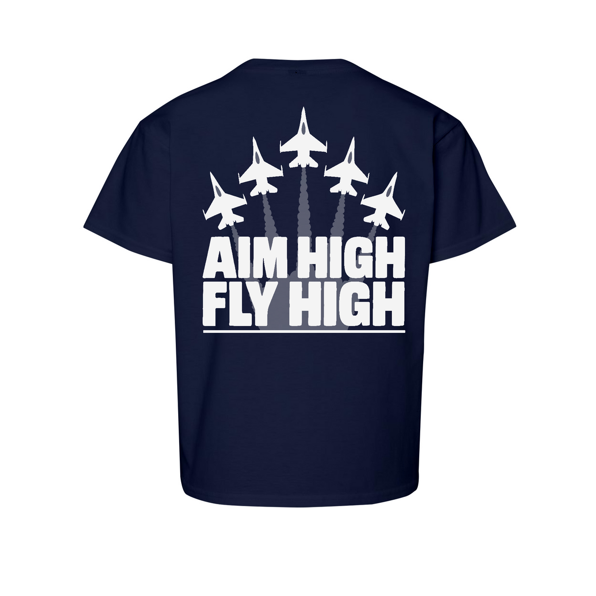Kids Medium Navy Style_T-Shirt