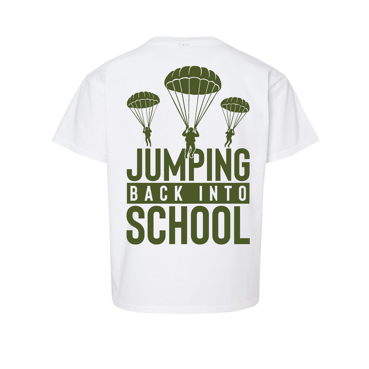 Kids Medium White Style_T-Shirt