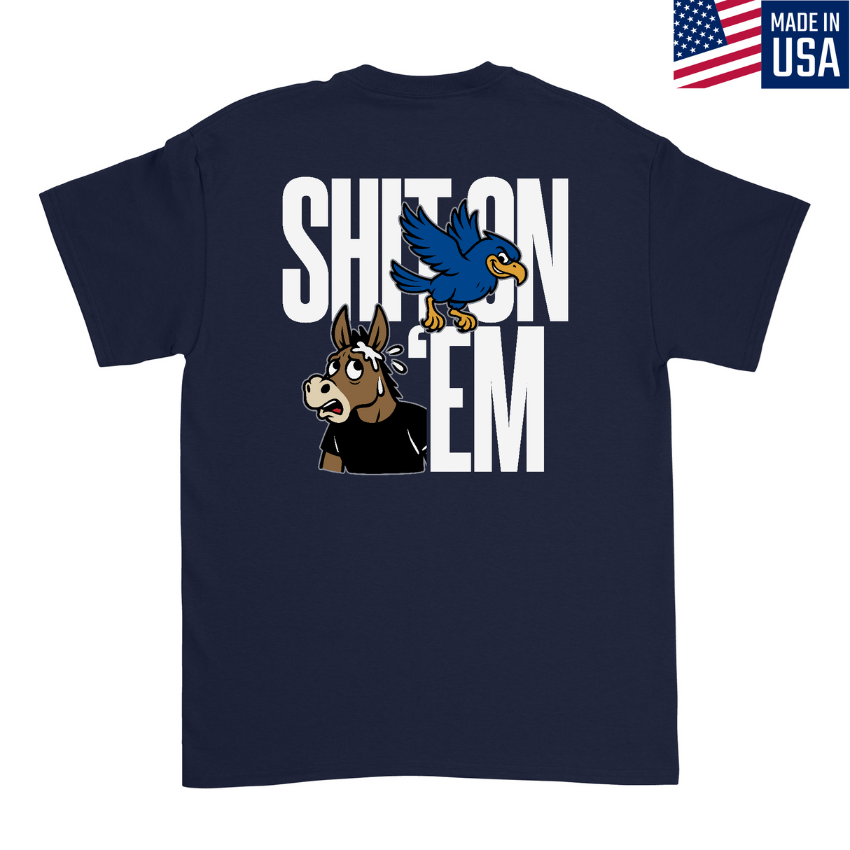 Mens Medium Dark Navy Style_T-Shirt