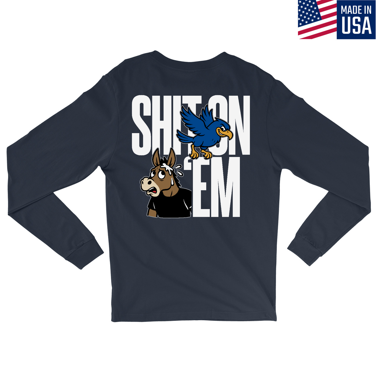 Mens Medium Navy Style_Long Sleeve