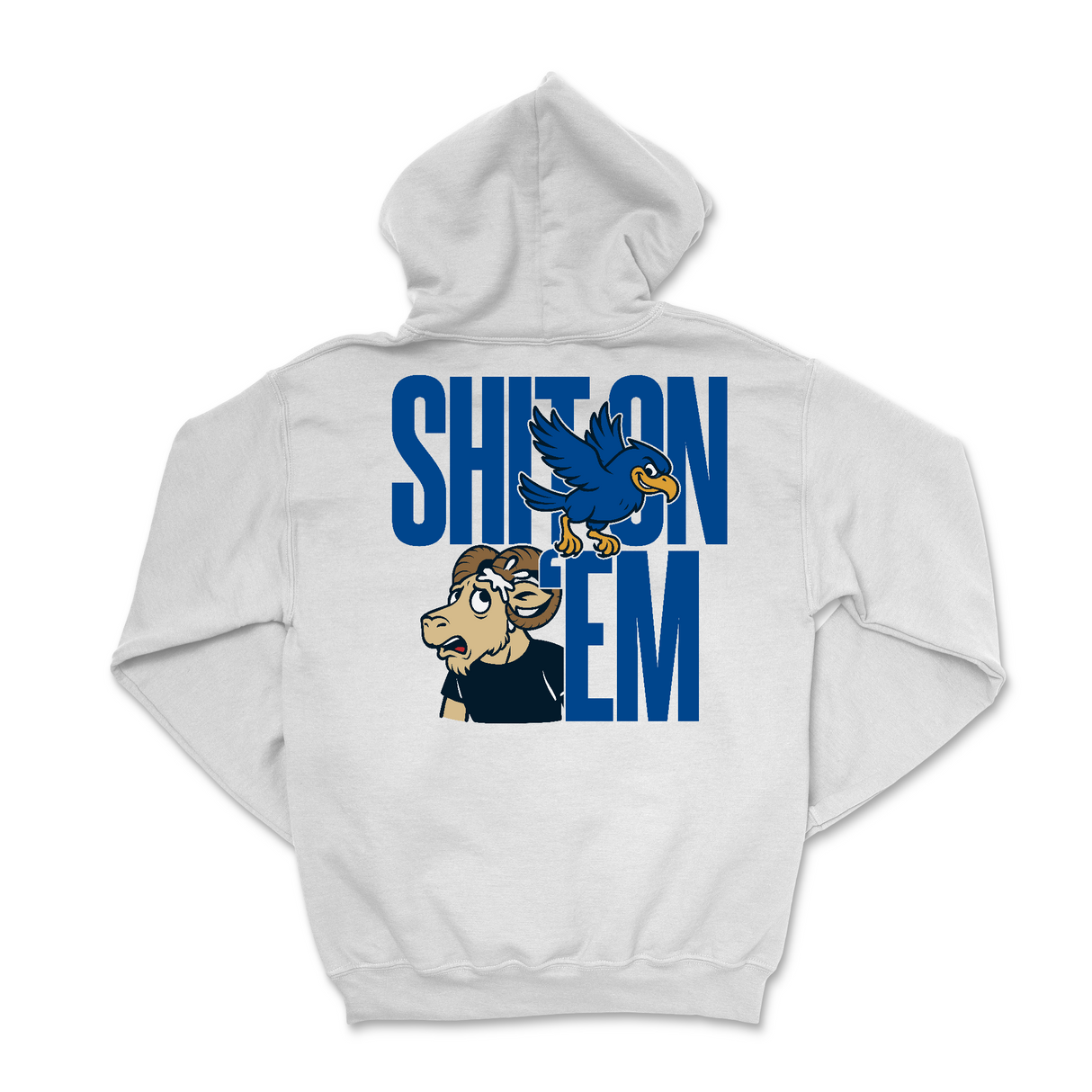 Mens Medium White Style_Hoodie