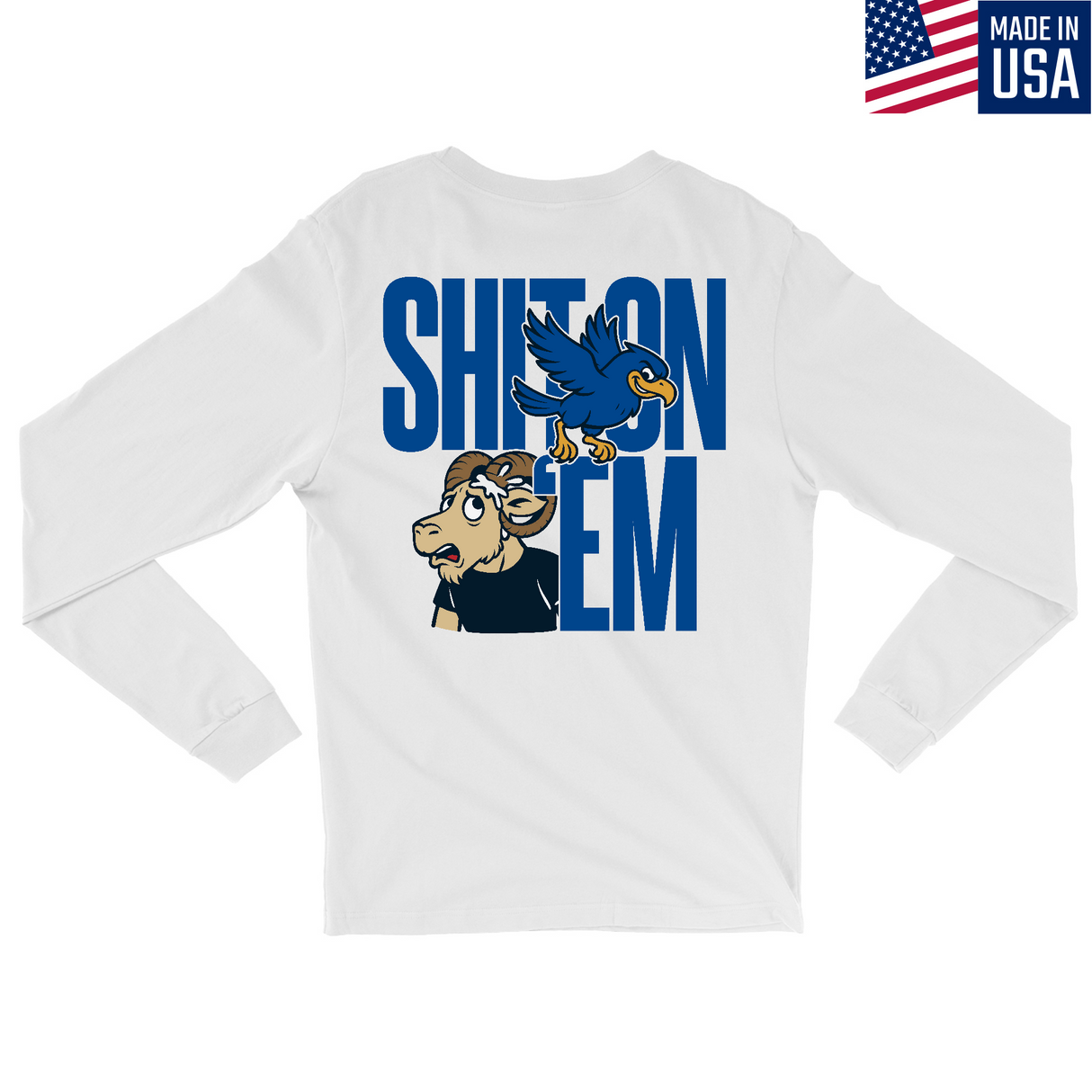 Mens Medium White Style_Long Sleeve