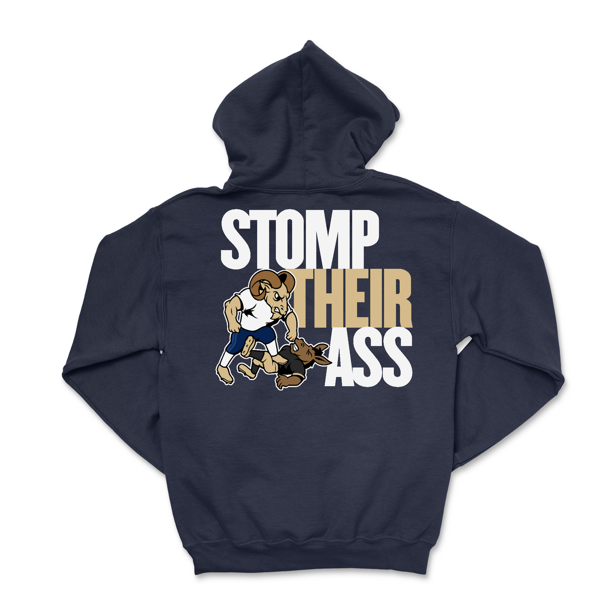 Mens Medium Navy Style_Hoodie