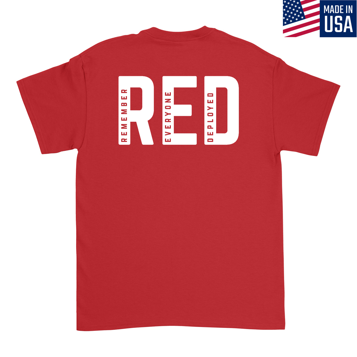 Mens Medium Red Style_T-Shirt