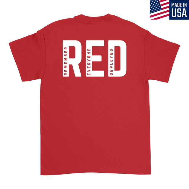 Mens Medium Red Style_T-Shirt